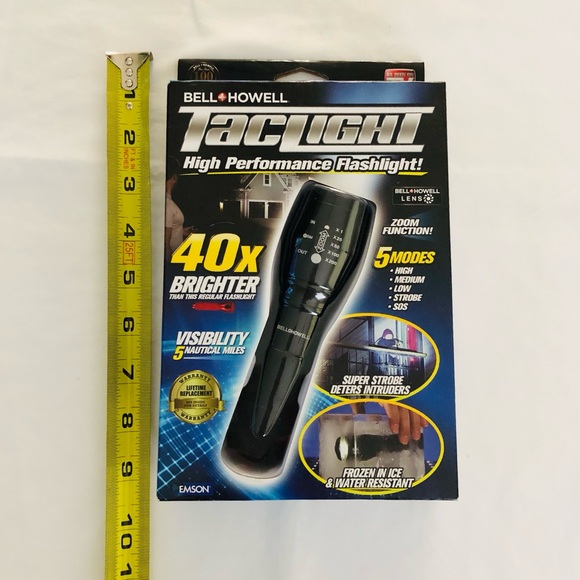 Flashlight Bell + Howell TacLight High Performance Flashlight As Seen on TV - Picture 4 of 5